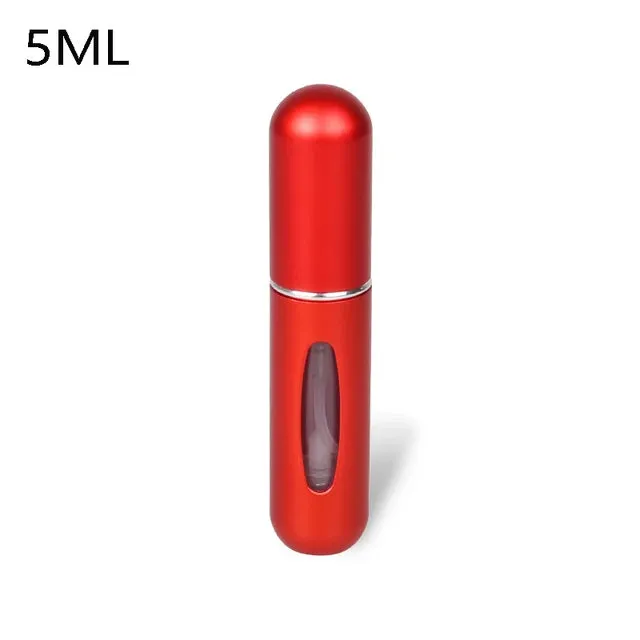 Perfume Atomizer 8&5ml Portable Perfume Mini Container For Travel Mini Aluminum Spray Refillable Bottle
