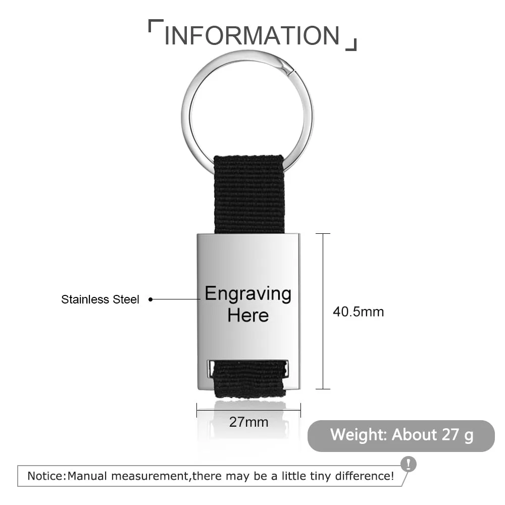 Personalized Engraved Name And Date Highlighted Calendar Key Chain