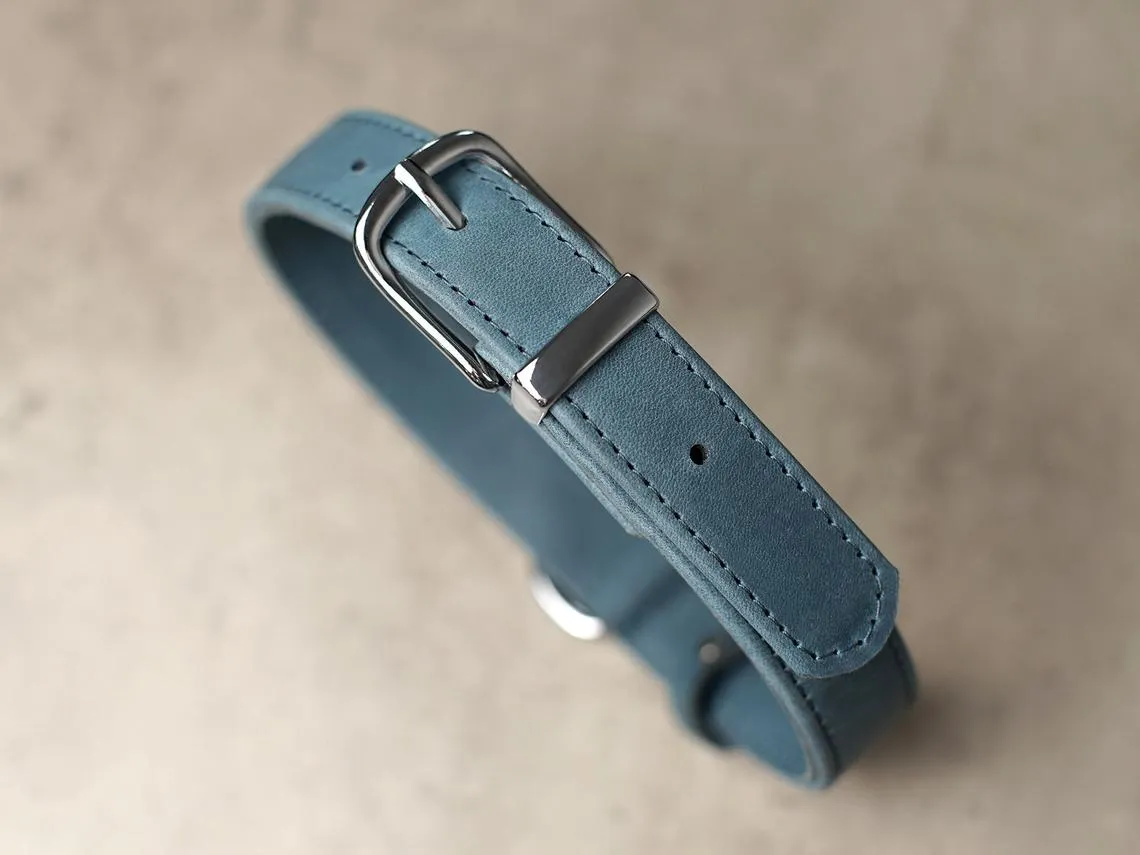 Personalized Leather Dog Collar