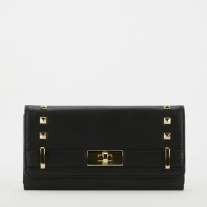 Pierre Cardin Abbey Studded Bifold Black
