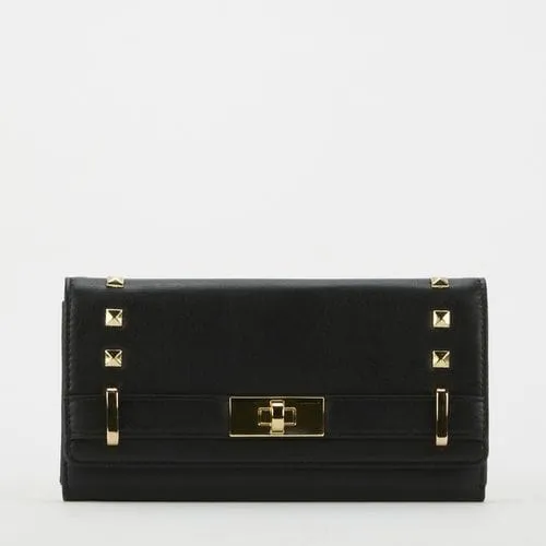 Pierre Cardin Abbey Studded Bifold Black
