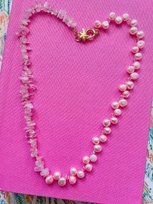 Pink Beach Necklace