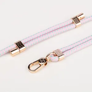 Pink Lake Crossbody Phone Strap with Card