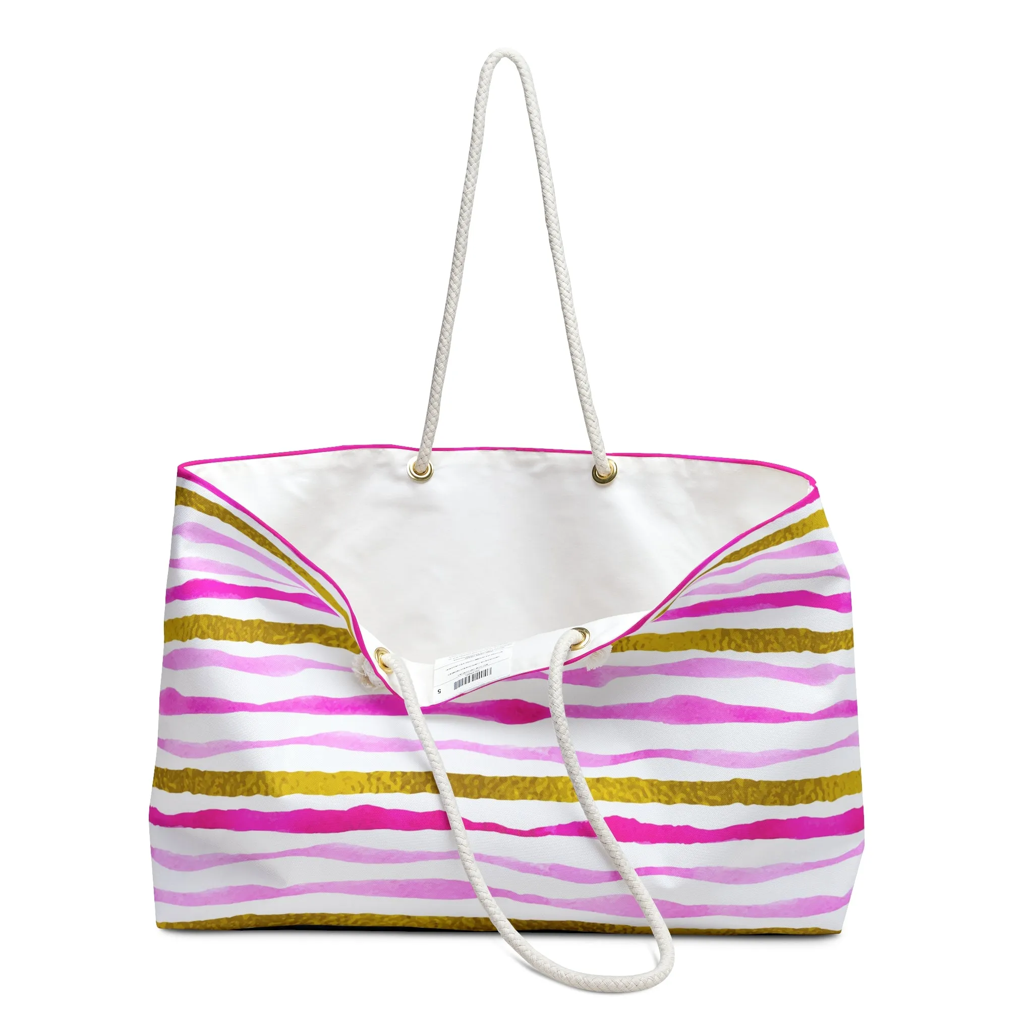 Pink Sunset Summer Fun Weekender Bag