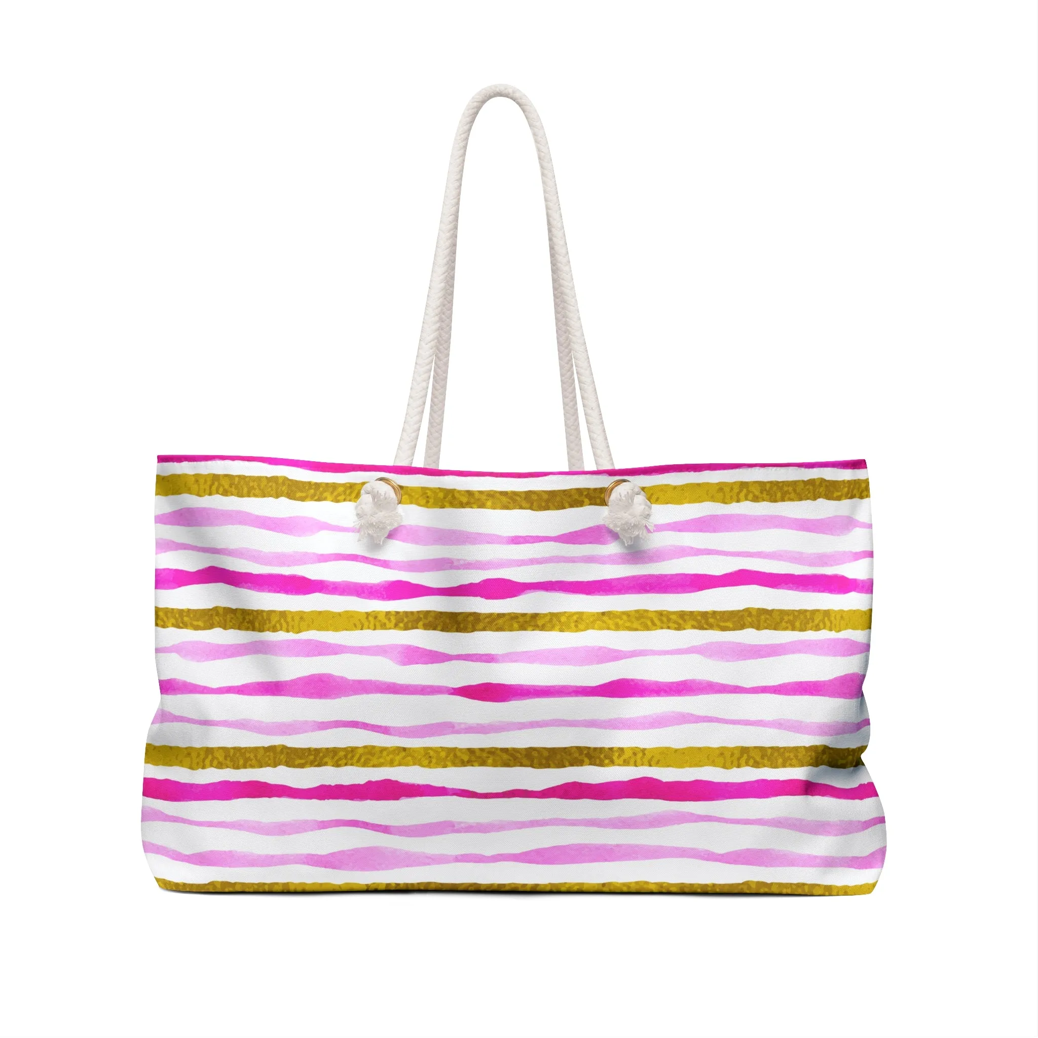 Pink Sunset Summer Fun Weekender Bag