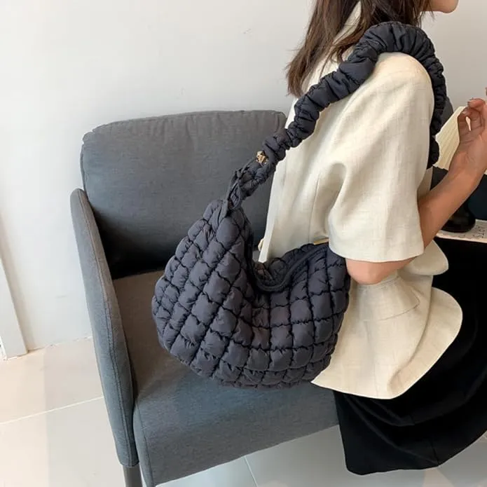 Pinterest Puffer 2 in 1 adjustable hobo bag