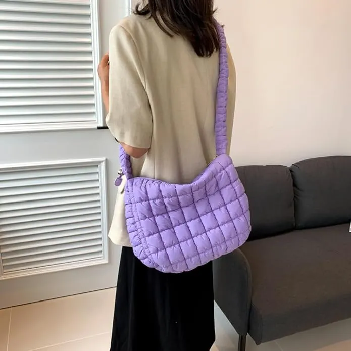 Pinterest Puffer 2 in 1 adjustable hobo bag