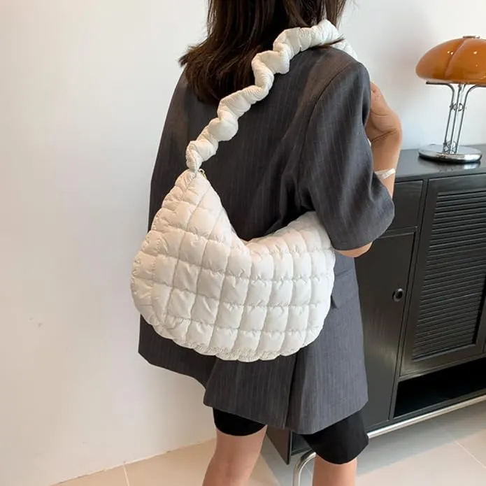 Pinterest Puffer 2 in 1 adjustable hobo bag