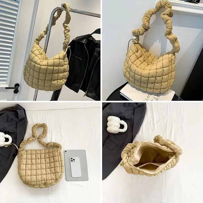 Pinterest Puffer 2 in 1 adjustable hobo bag