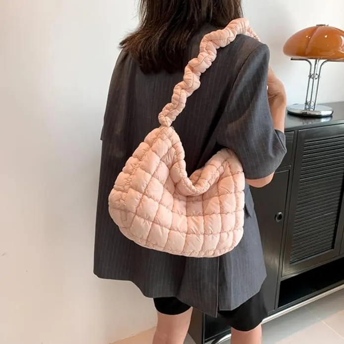 Pinterest Puffer 2 in 1 adjustable hobo bag