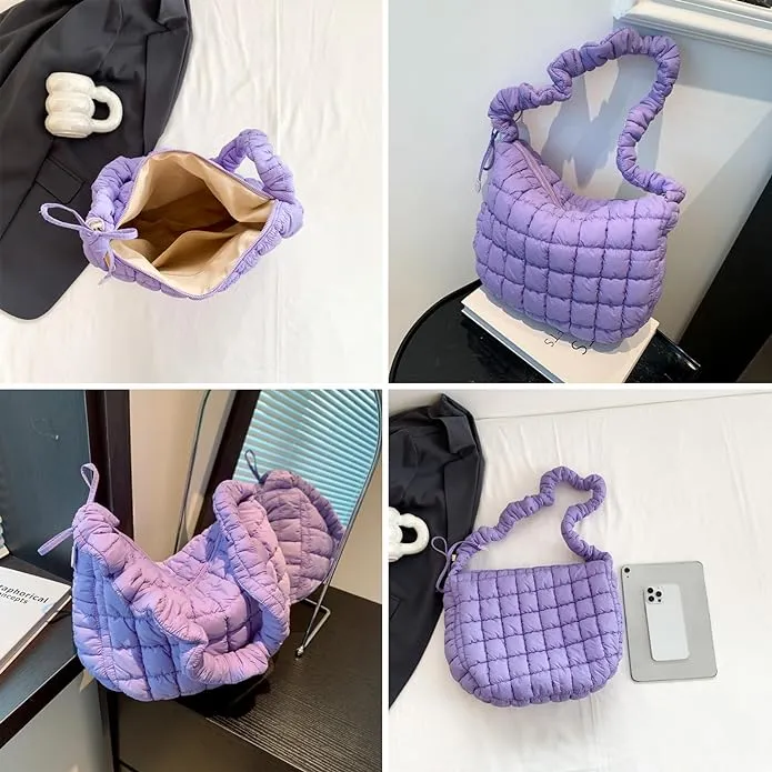 Pinterest Puffer 2 in 1 adjustable hobo bag