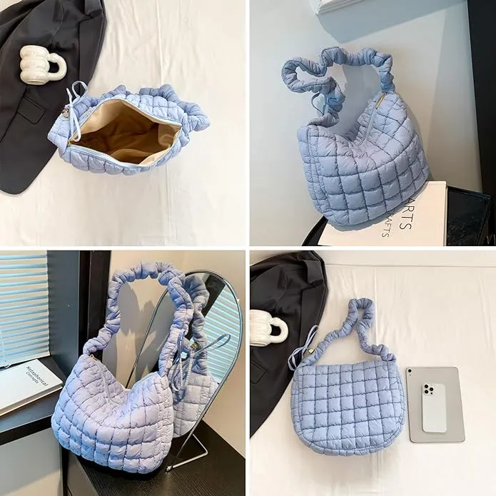 Pinterest Puffer 2 in 1 adjustable hobo bag