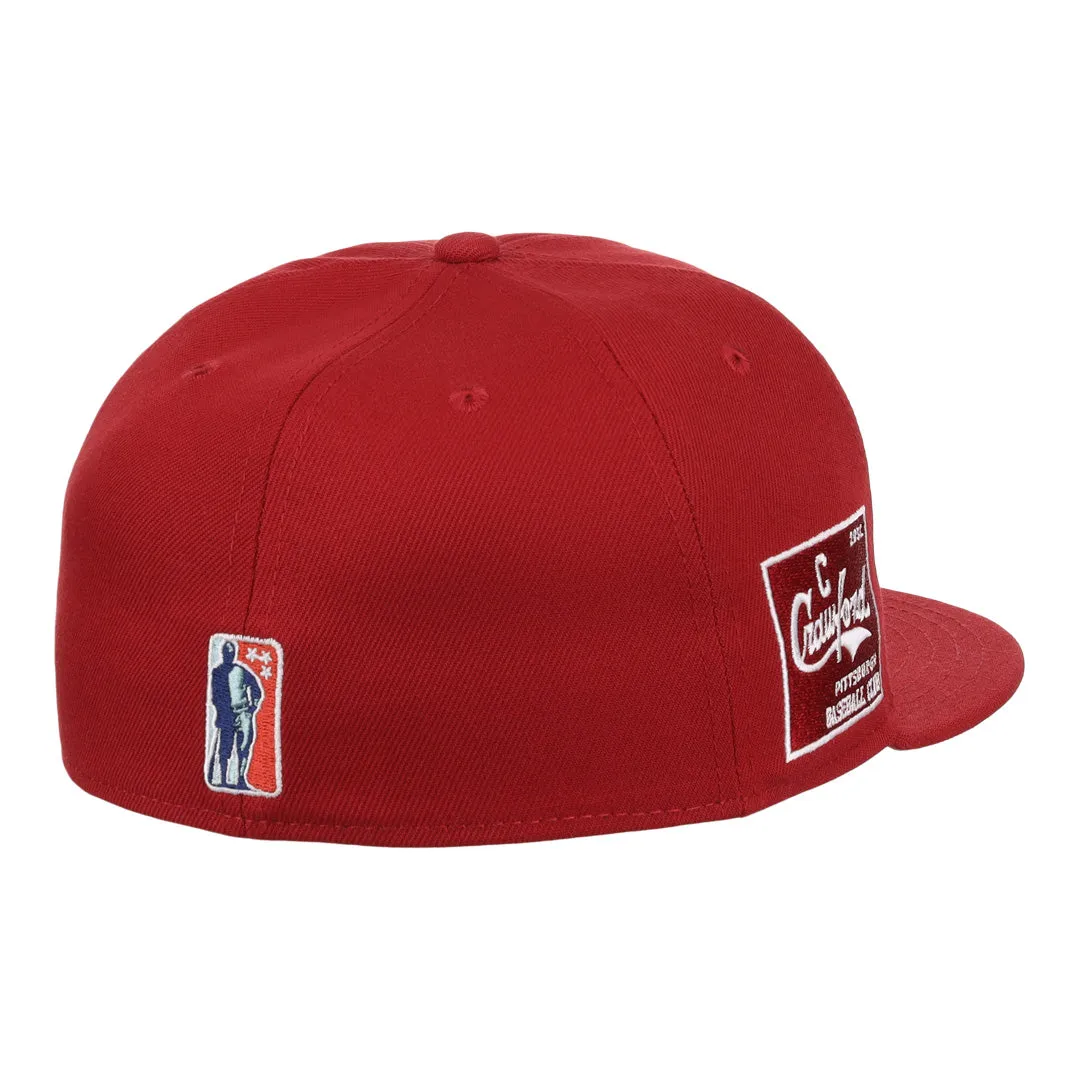 Pittsburgh Crawfords NLB Team Color Fitted Ballcap