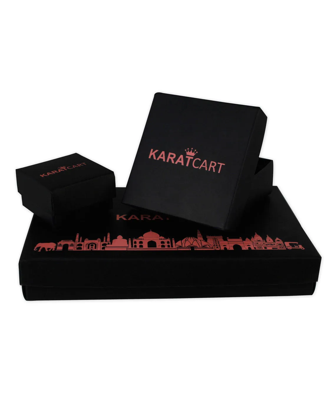 Platinum Plated Elegant Couple Adjustable Solitare Ring