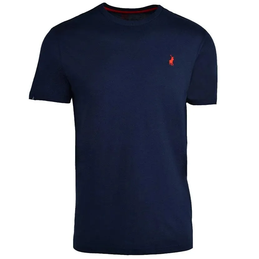 Polo Crew-Neck T-Shirt Navy