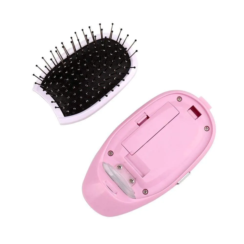 Portable Electric Ionic Hairbrush Negative ion Hair Straightener