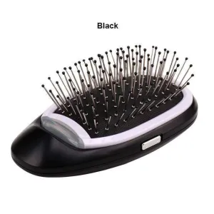 Portable Electric Ionic Hairbrush Negative ion Hair Straightener