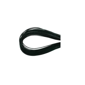 Premium Greek Round Natural Leather Cord - Hunter Green [EOL]