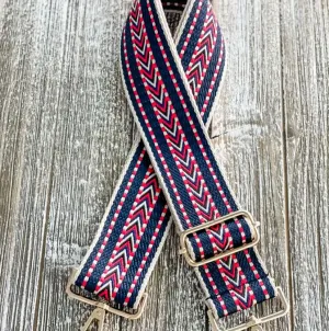 Purse/Guitar Strap- Viv Navy