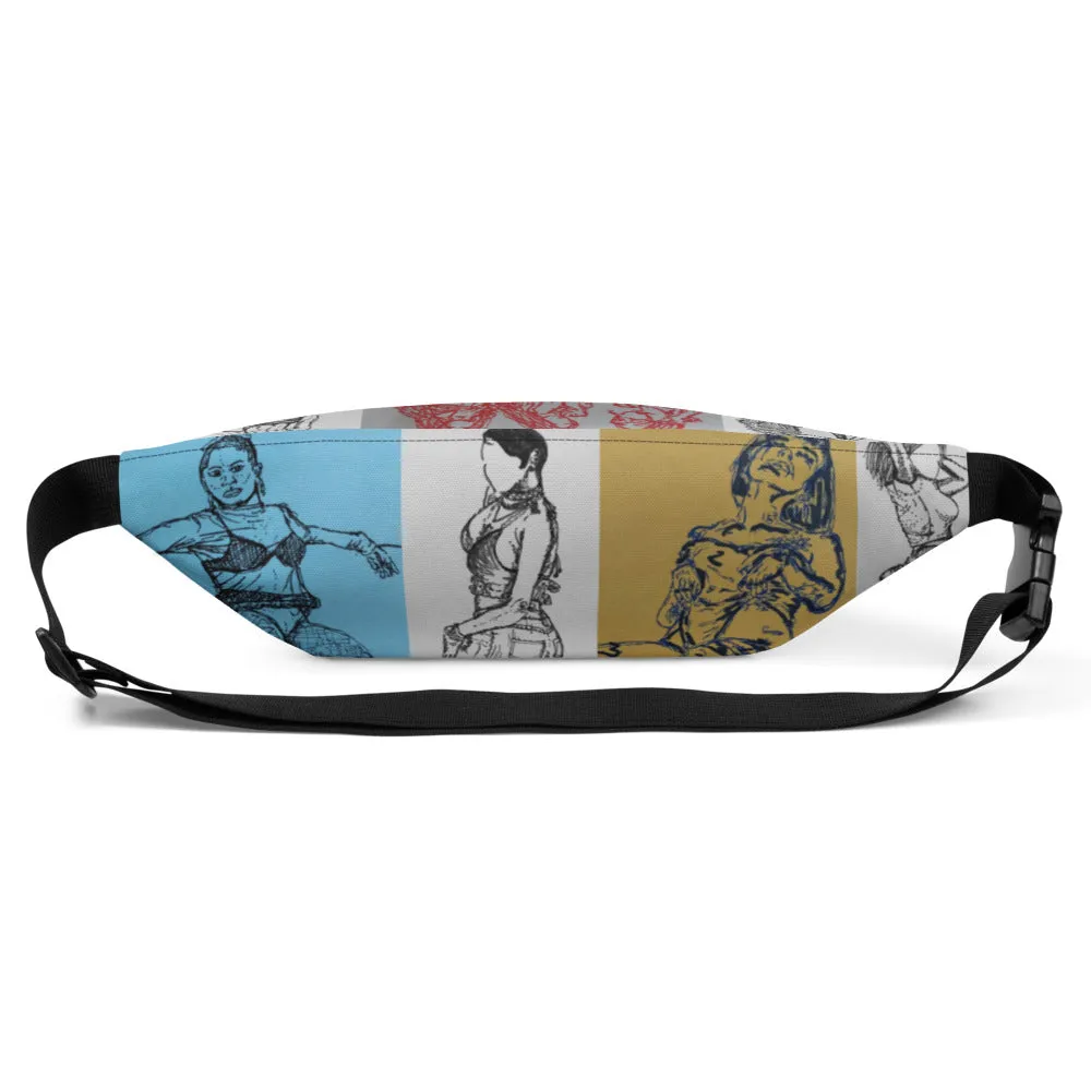 "MUSE" fanny/satchel
