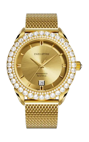 "Val d'Orcia "Automatic - Mesh Strap  / Swiss Movement