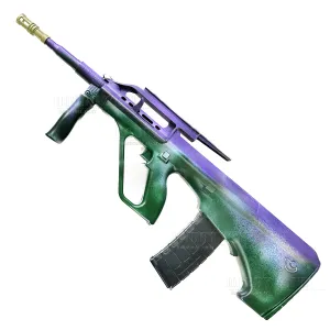 [R18 ] "Mardi Gras King Cake" YYH STEYR AUG-A1 Gel Ball Blaster [ID Check Required]