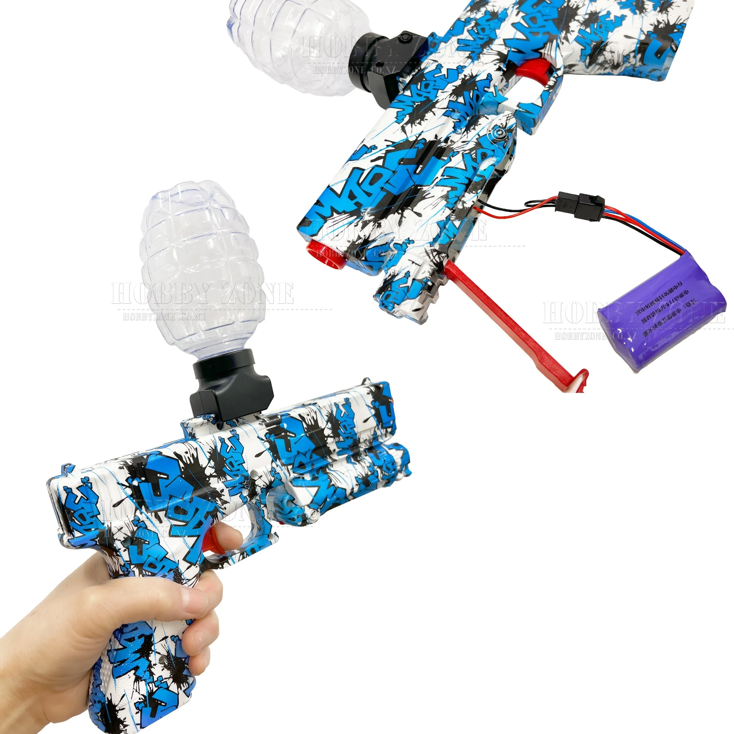 [R18 ] "Sapphire Moon" Glock Gel Ball Blaster [ID Check Required]