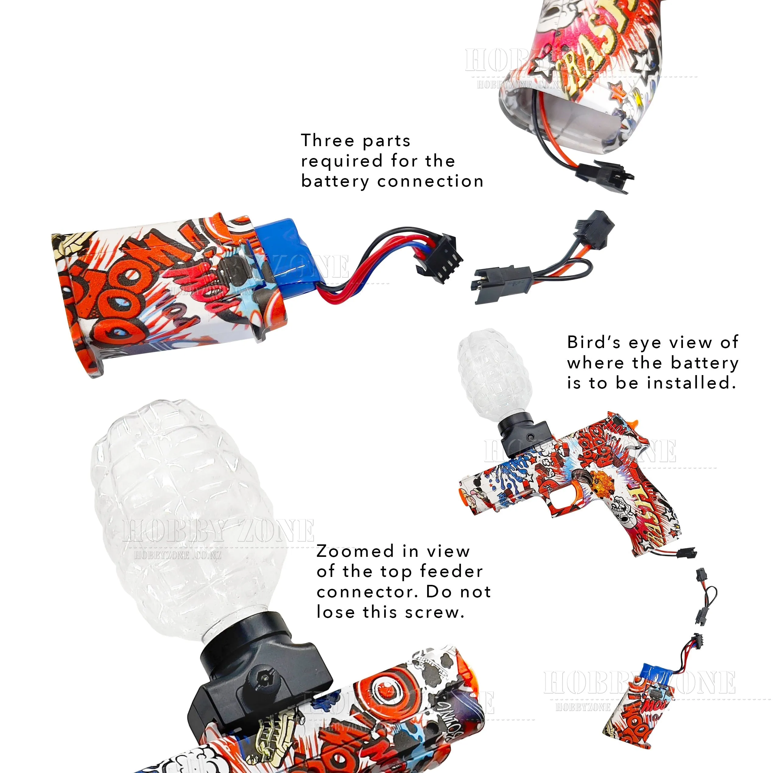 [R18 ] "Something Crazy" P226 Gel Ball Blaster [ID Check Required]
