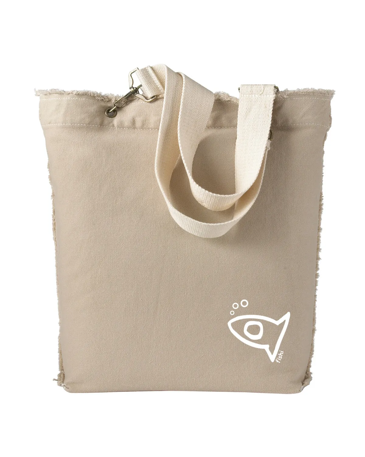 Raw-Edge Tote (4 Colors)