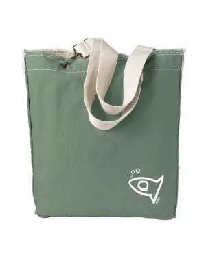 Raw-Edge Tote (4 Colors)