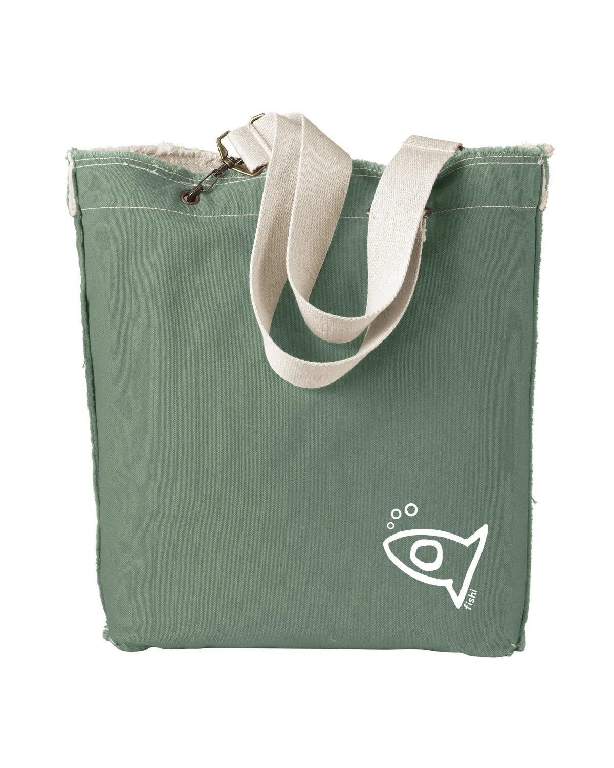 Raw-Edge Tote (4 Colors)