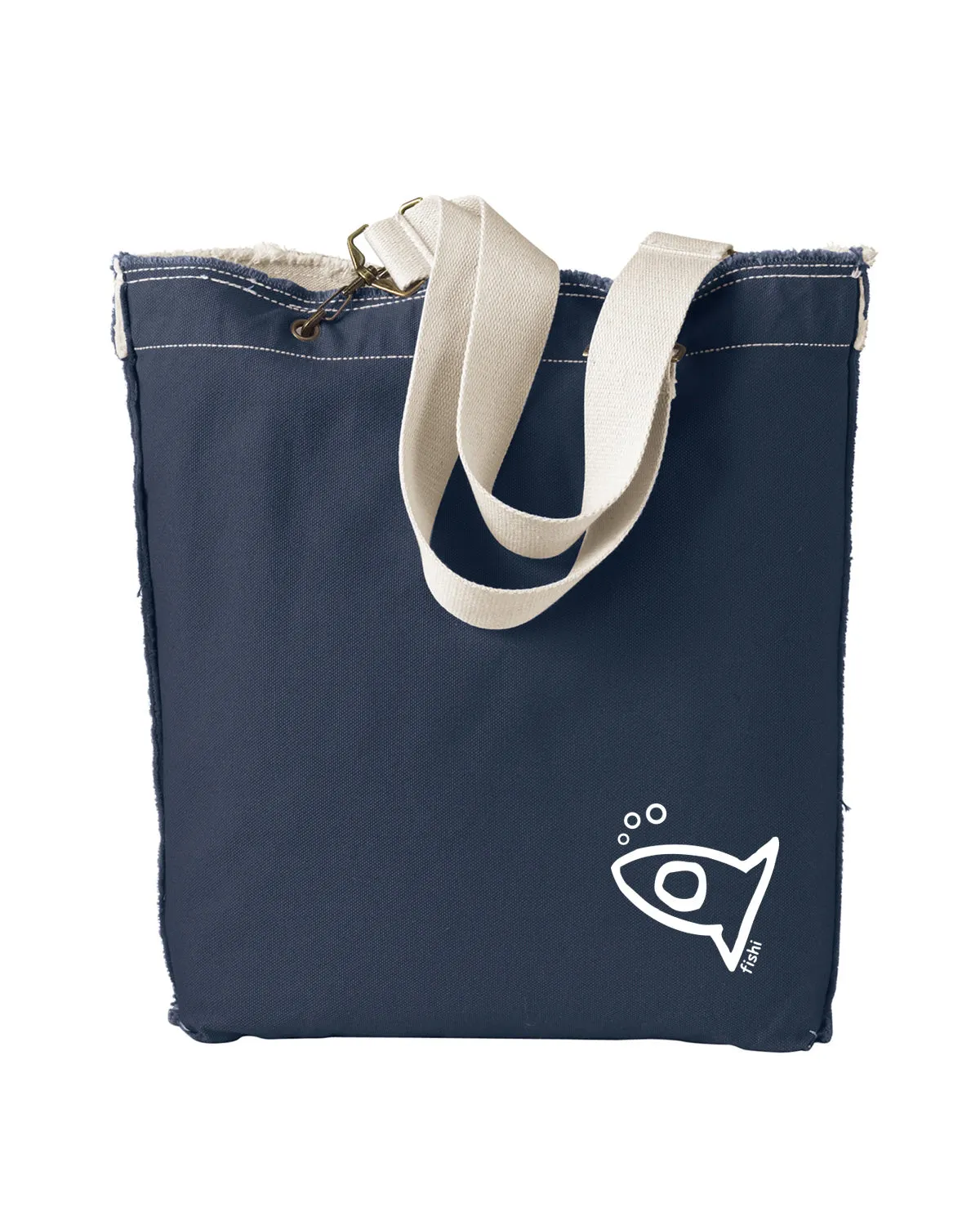 Raw-Edge Tote (4 Colors)