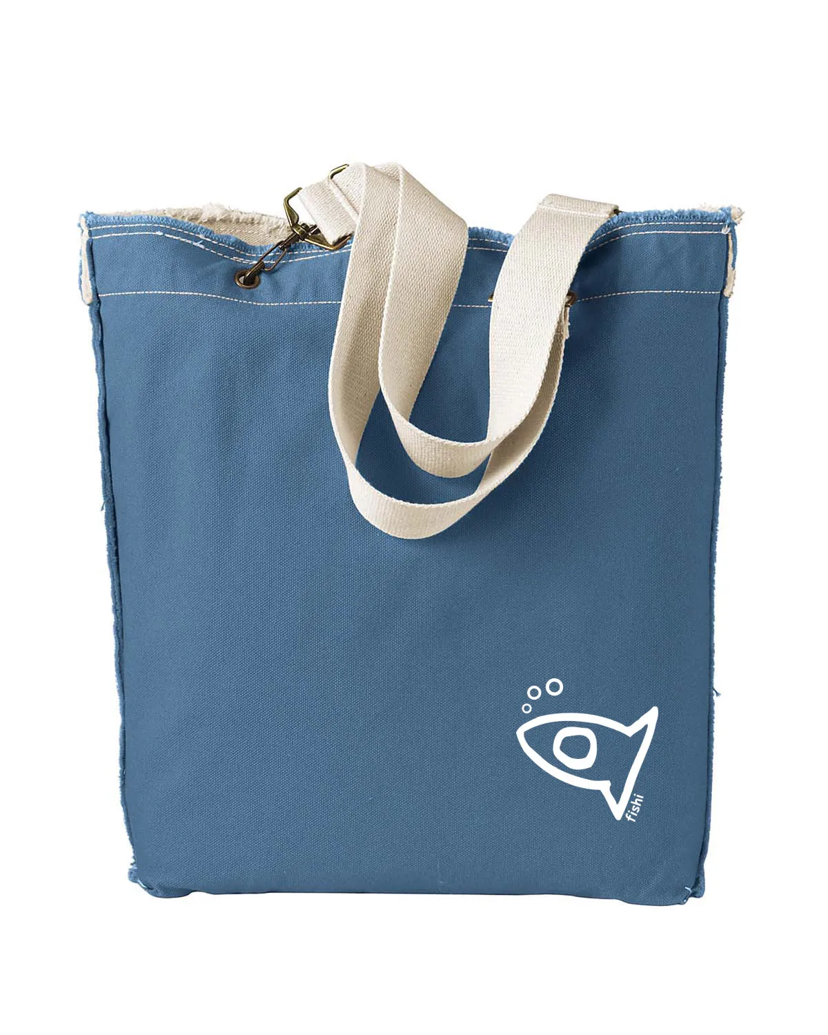 Raw-Edge Tote (4 Colors)