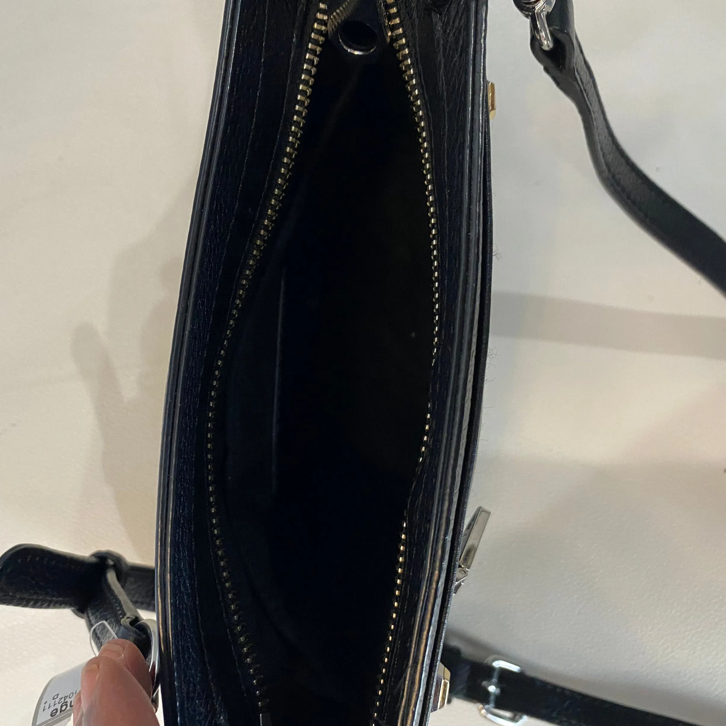 REBECCA MINKOFF Black Regan Crossbody