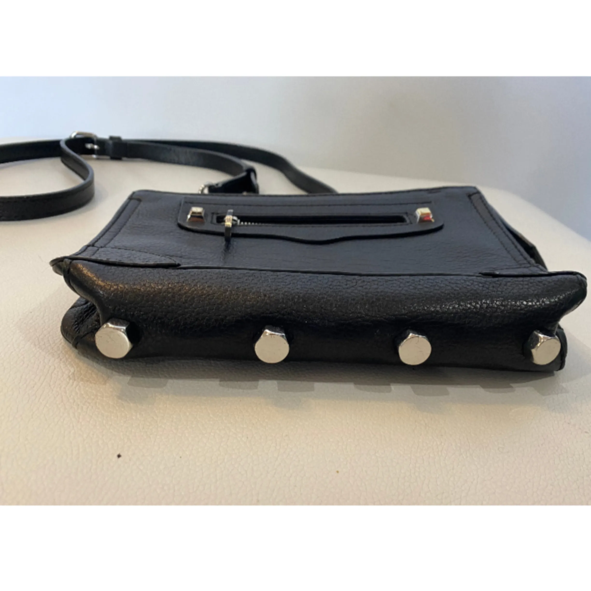 REBECCA MINKOFF Black Regan Crossbody