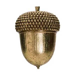 Resin Harvest Elegant Acorn Decor