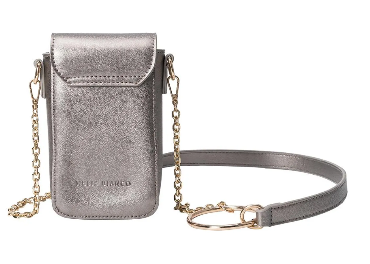 Riki Pewter Tech Crossbody