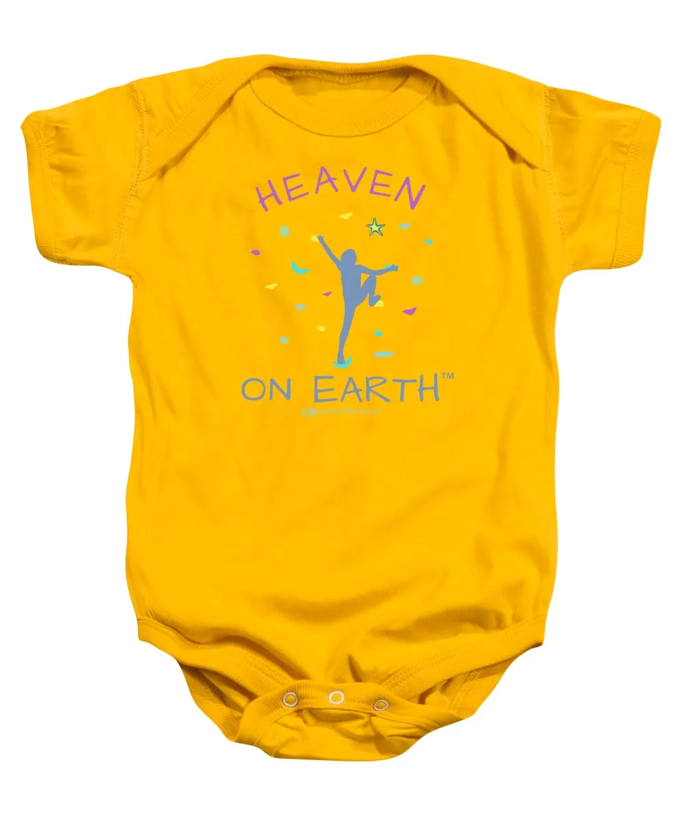 Rock Climbing Heaven On Earth - Baby Onesie