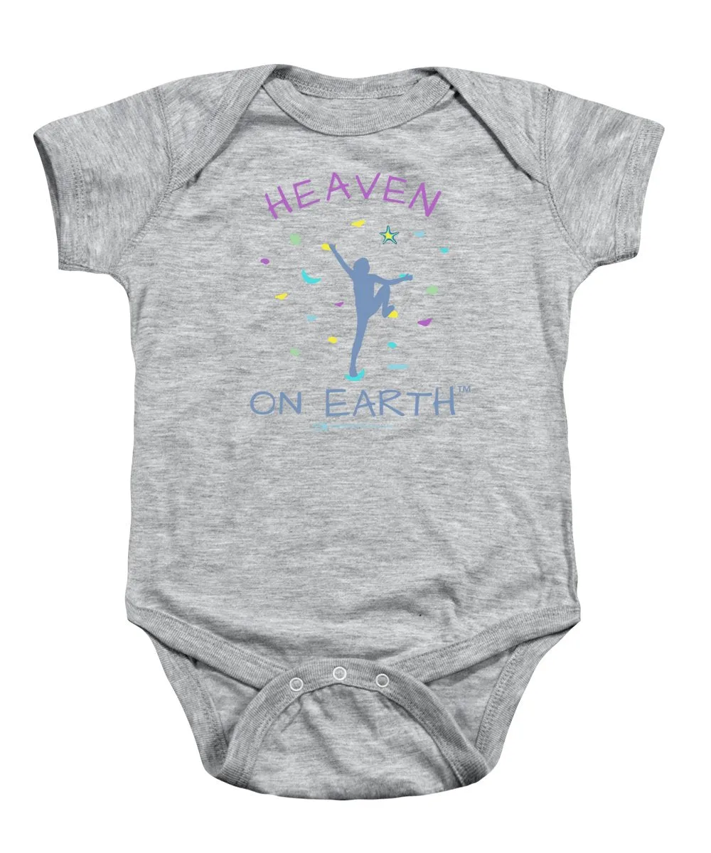 Rock Climbing Heaven On Earth - Baby Onesie