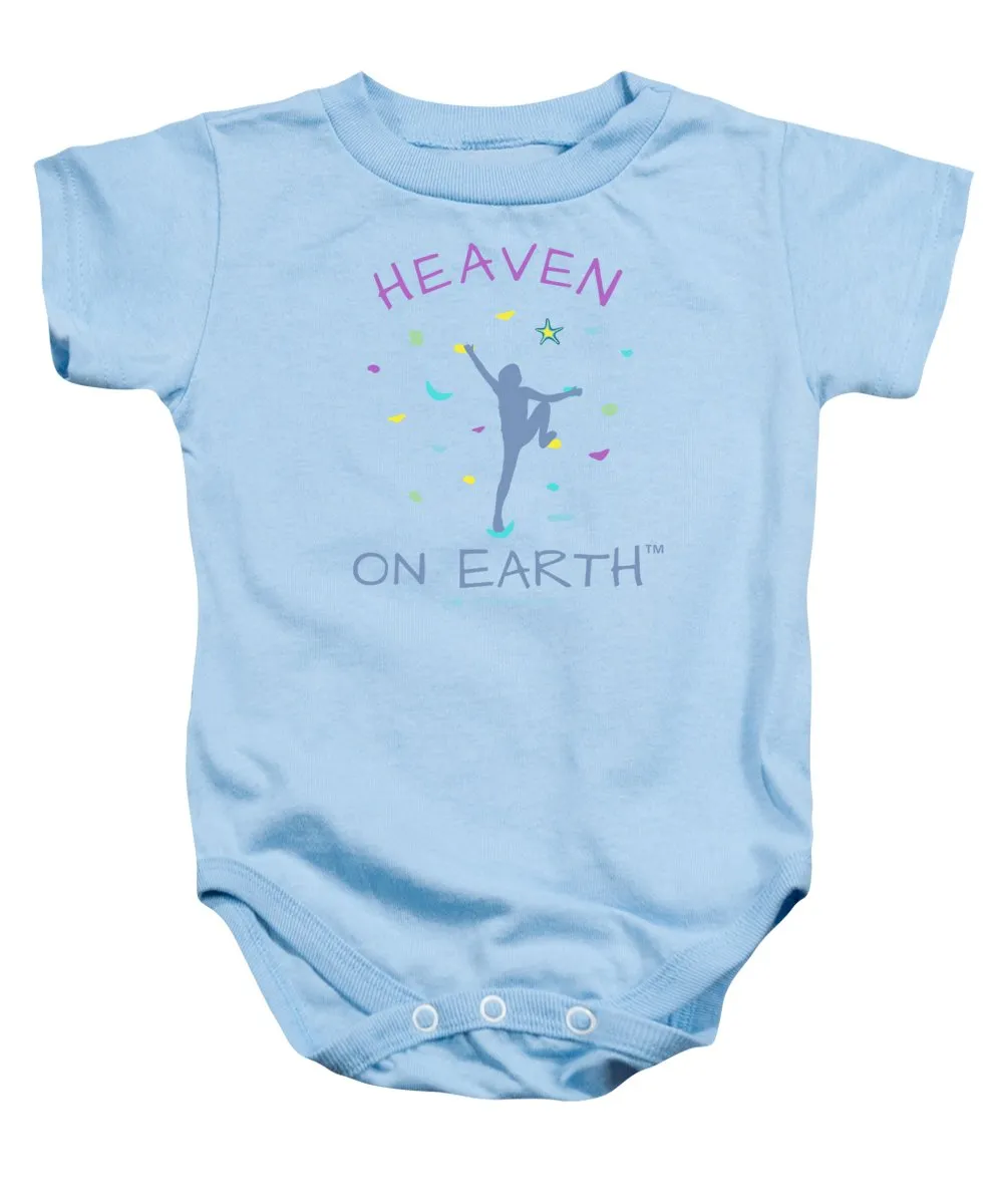 Rock Climbing Heaven On Earth - Baby Onesie