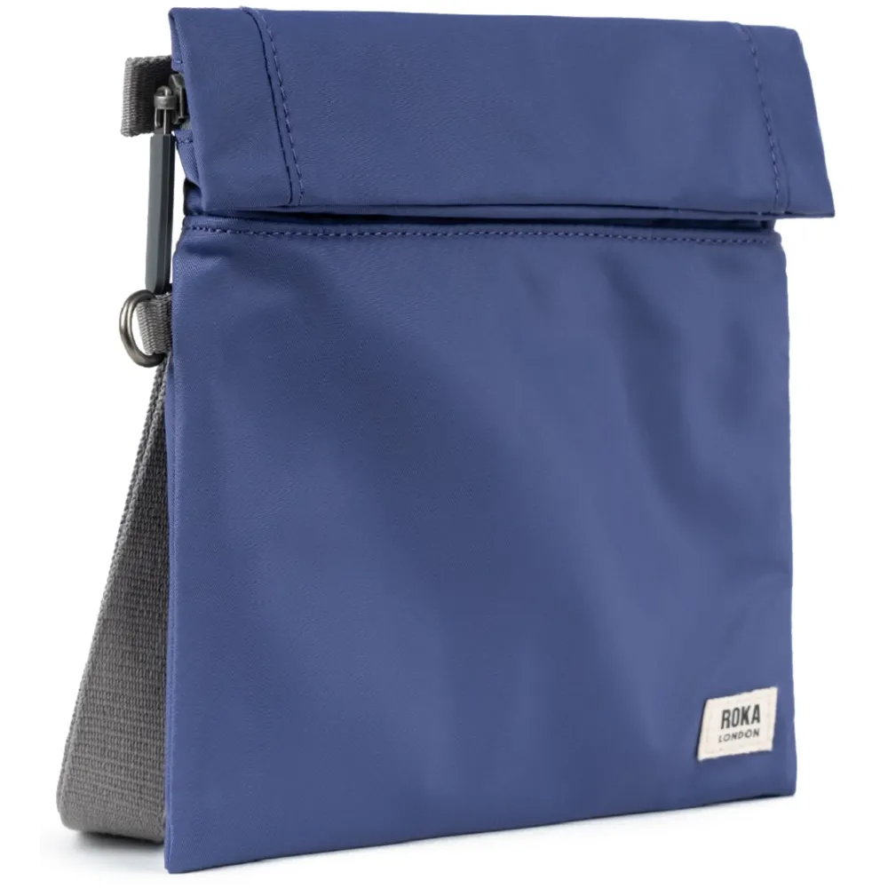 Roka Stratford Recycled Nylon Indigo Bag