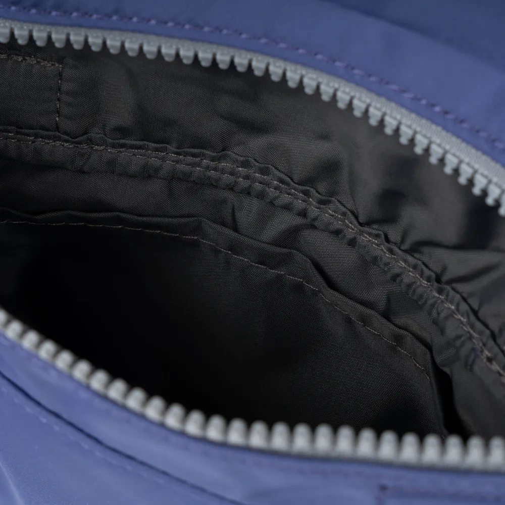 Roka Stratford Recycled Nylon Indigo Bag