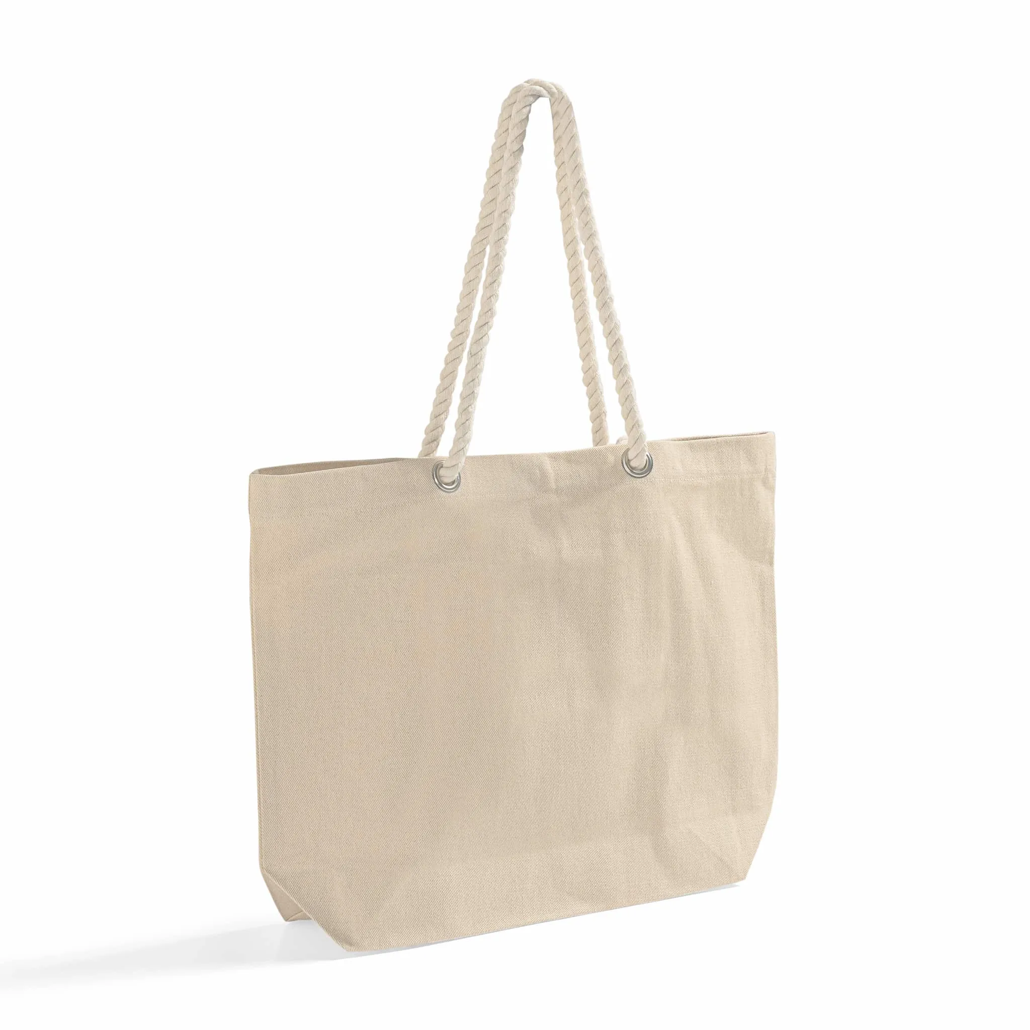 Rope Handle Beach Tote