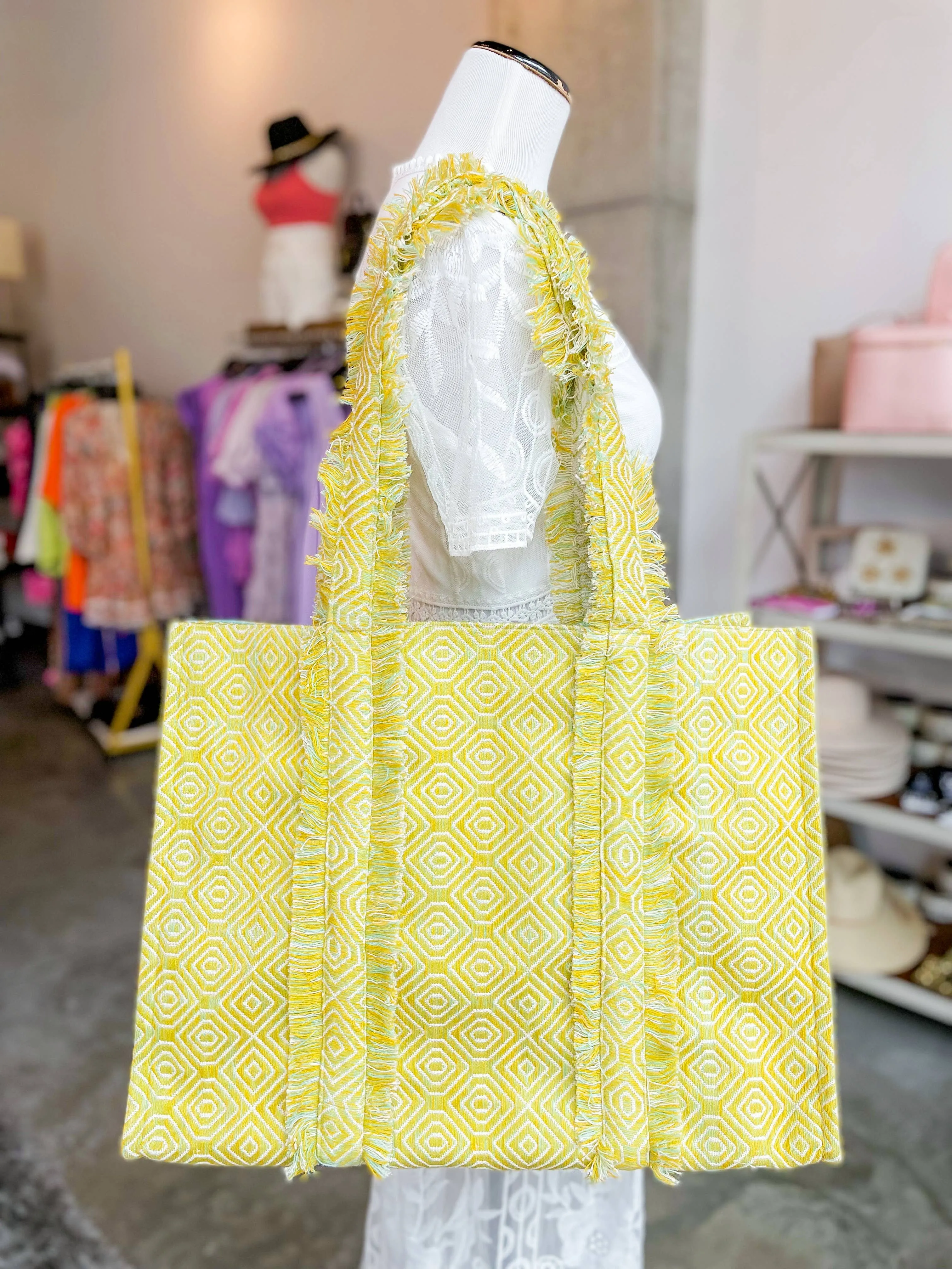 Rosemary Beach Large Tote Bag