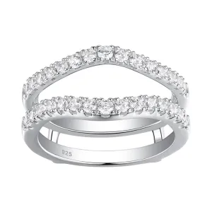 Round Cut Diamond Elegant Ring Enhancer