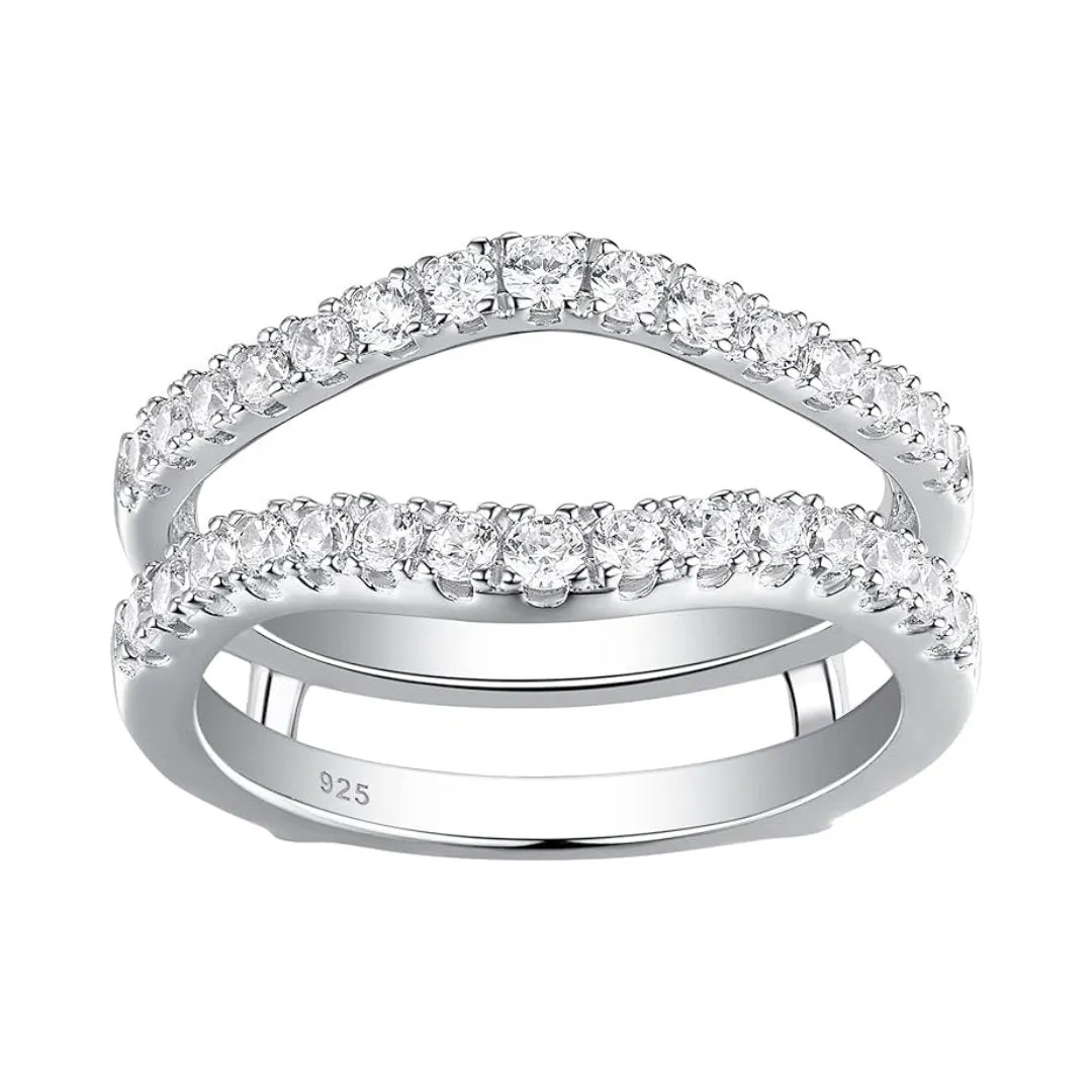 Round Cut Diamond Elegant Ring Enhancer