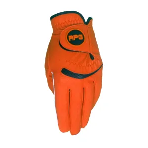 RPG Combo Cabretta Leather Color Golf Glove (Mens-Orange)