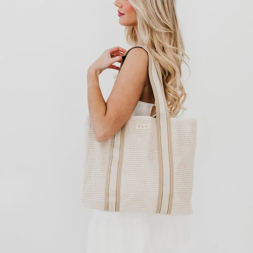 Ruby Raffia Tote Bag - 2 Colors