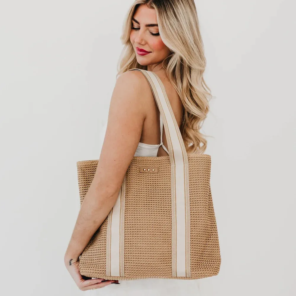 Ruby Raffia Tote Bag - 2 Colors