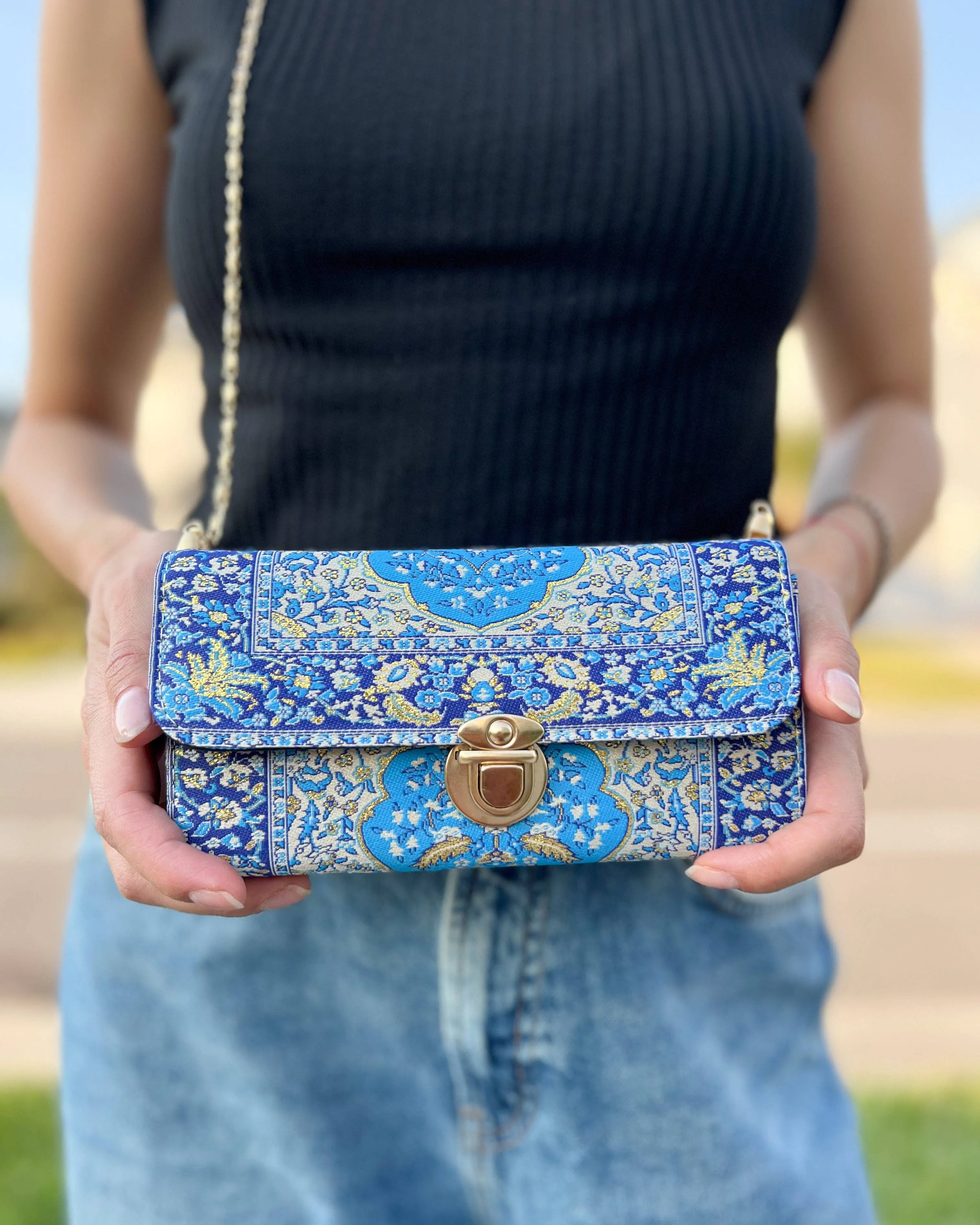 RUGCBAG-026 - Rug Design Crossbody Bag